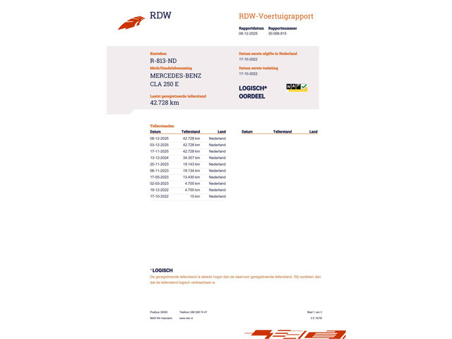 Mercedes-Benz CLA-Klasse