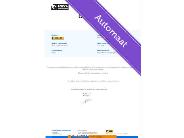 Mercedes-Benz A-Klasse