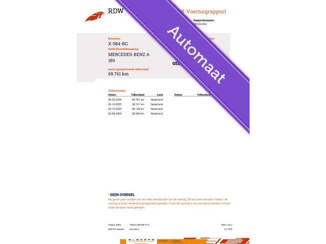 Mercedes-Benz A-Klasse