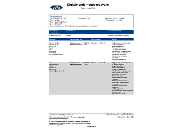 Ford Ka+