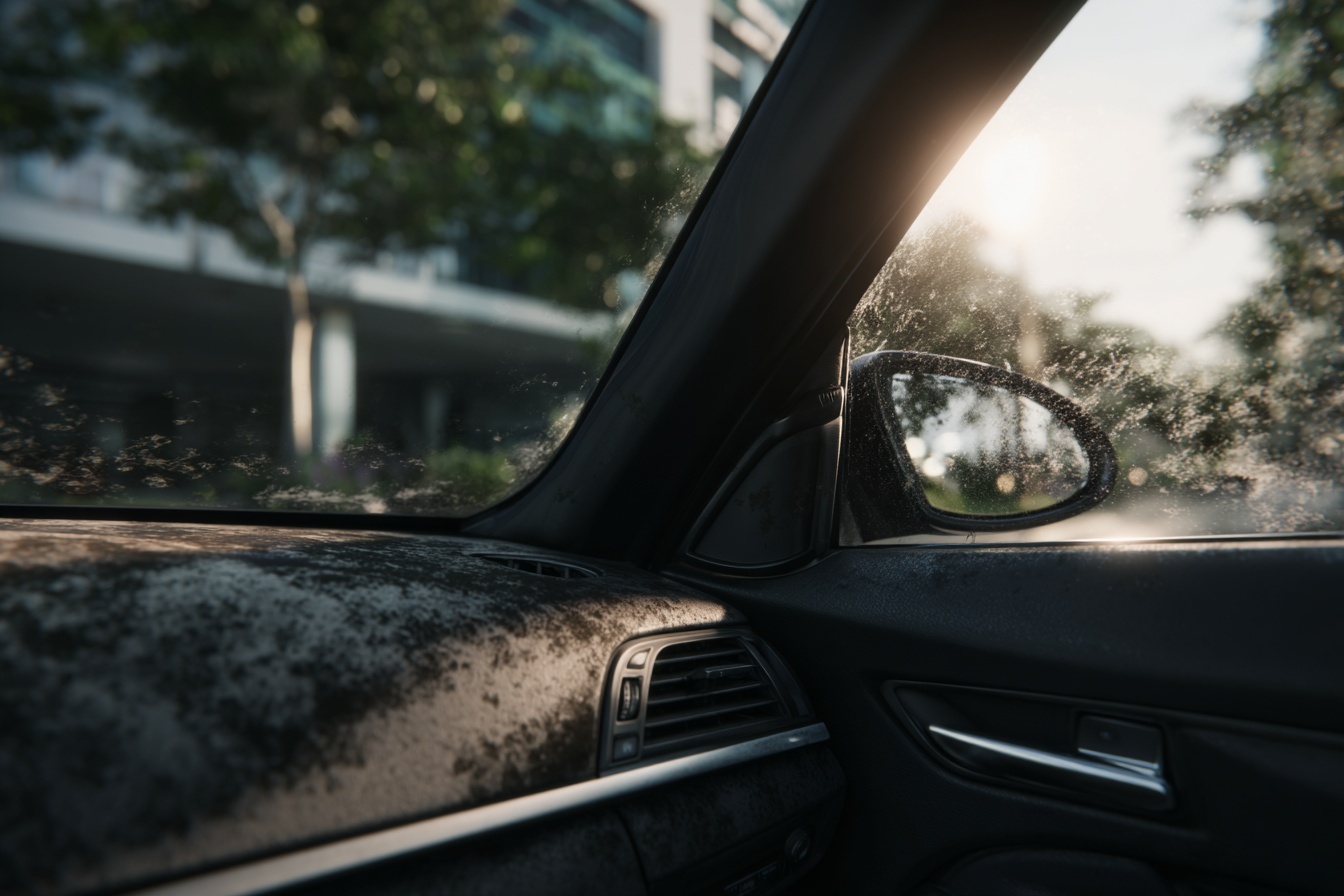 Hoe verwijder je schimmel uit je auto?