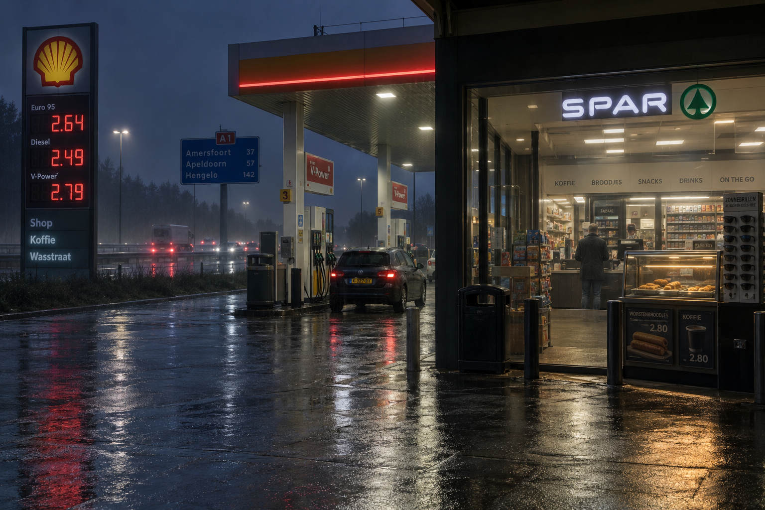 Column: Het tankstation langs de A1