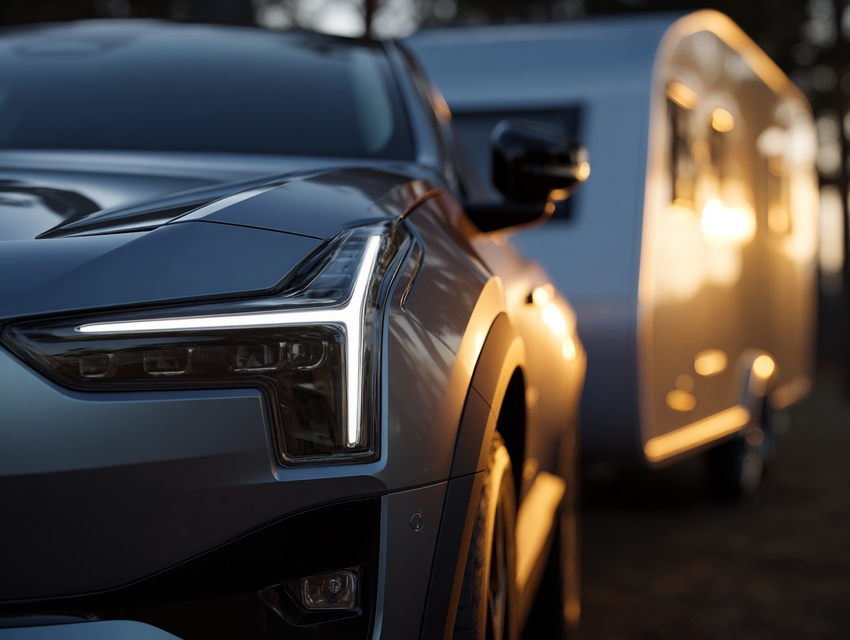 Top 5 elektrische SUV's die een zware caravan mogen trekken