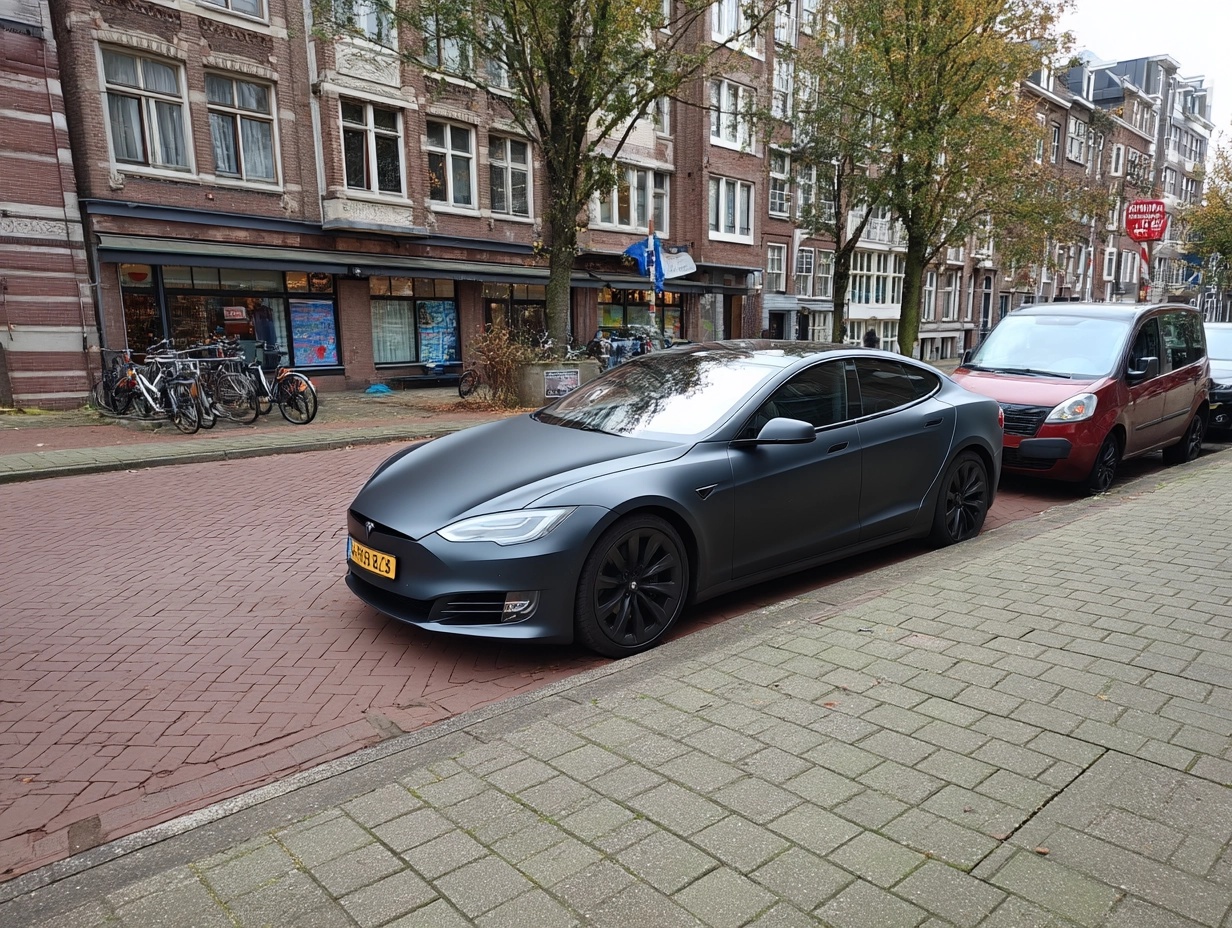 tesla-2-in-stad