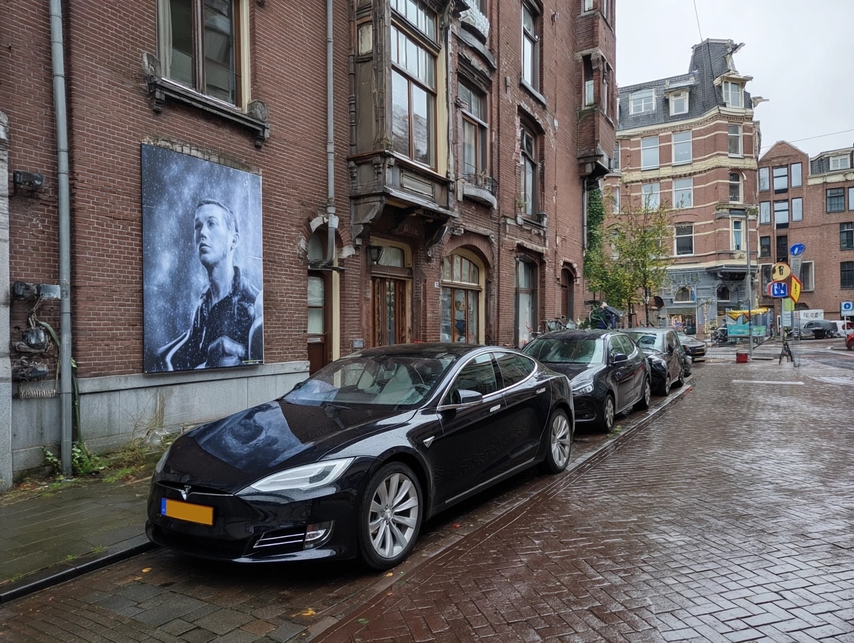 tesla-3-in-stad